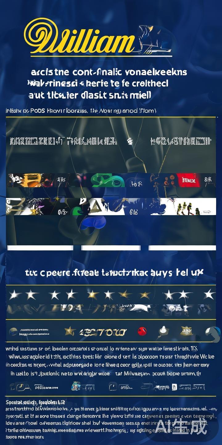 动态调整盘口以引导投注情绪
在比赛临近时，威廉希