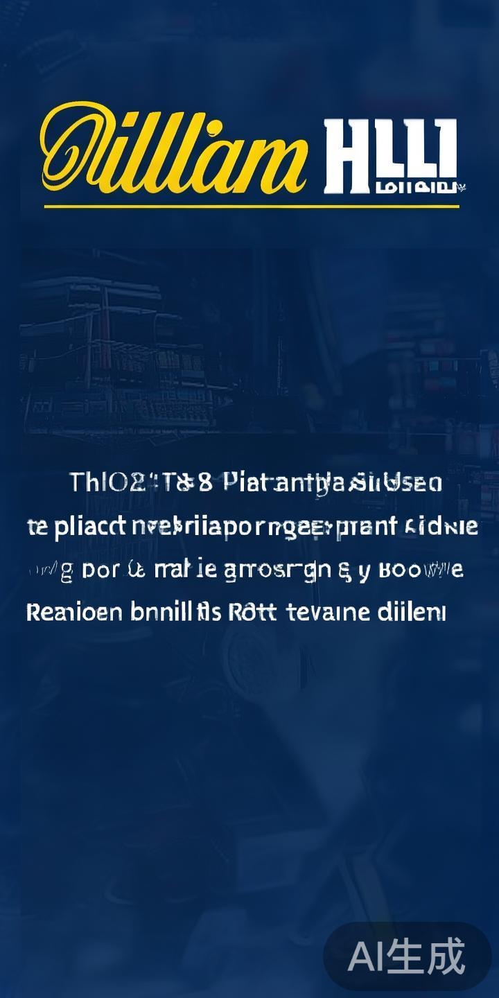 威廉希尔盈利策略与多元盈利方式全面分析与实践探讨 在竞争激烈的体育博彩市场中,威廉希尔作为全球知名的